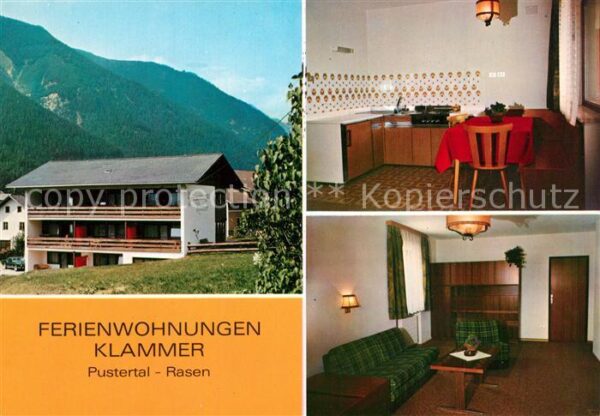 Oberrasen Ferienwohnungen Klammer Alpen