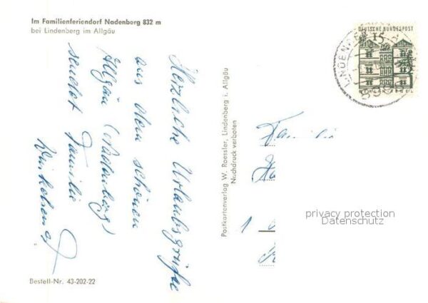 Lindenberg Allgaeu Feriendorf Nadenberg Winterlandschaft – Bild 2
