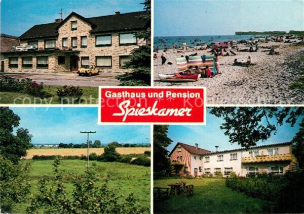 Hasselberg Ostsee Gasthaus Pension Spieskamer Landschafts