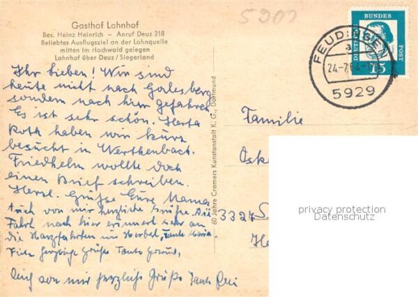 Lahnhof Gasthof zum Lahnhof Landschaftspanorama – Bild 2
