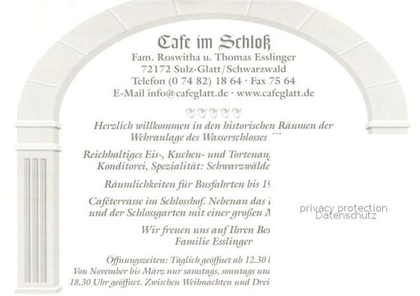 Glatt Cafe im Schloss Schwarzwald – Bild 2