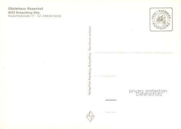 Ruhpolding Gästehaus Rosenhof Garten Blumenbeet Wi – Bild 2