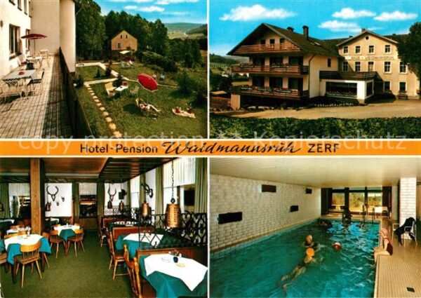 Zerf Hotel Pension Waidmannsruh Restaurant G