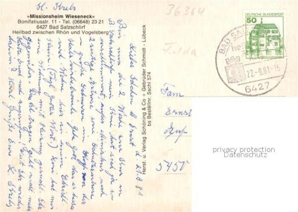 Bad Salzschlirf Missionsheim Wieseneck – Bild 2