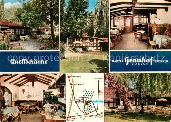 Goslar Quellschänke Harzer Grauhof Brunnen Gas