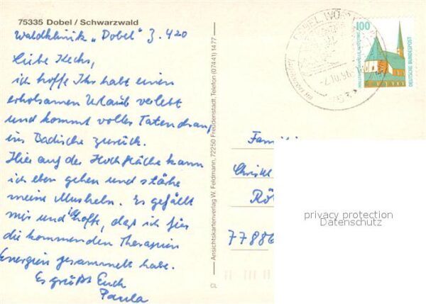 Dobel Schwarzwald Waldklinik Fliegeraufnahme – Bild 2