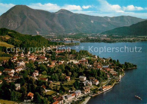 Tegernsee mit Wallberg und Blaubergen Fliegeraufn