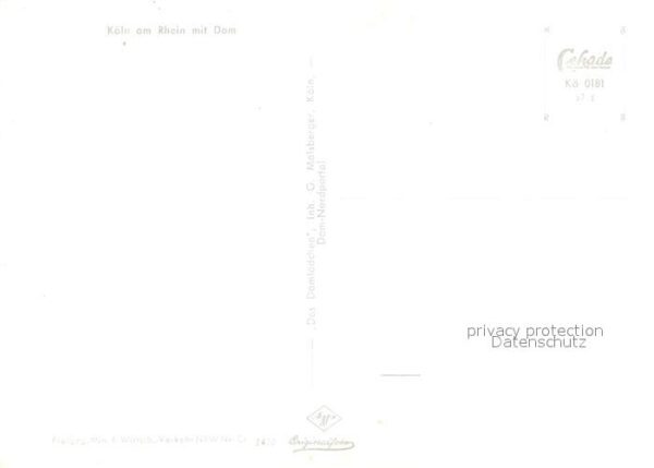 Koeln Rhein Kölner Dom Fliegeraufnahme – Bild 2
