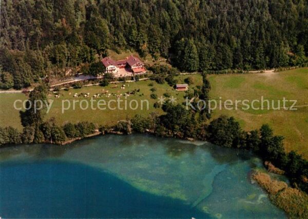 Bad Reichenhall Pension Hubertus Thumsee Fliegeraufnahm