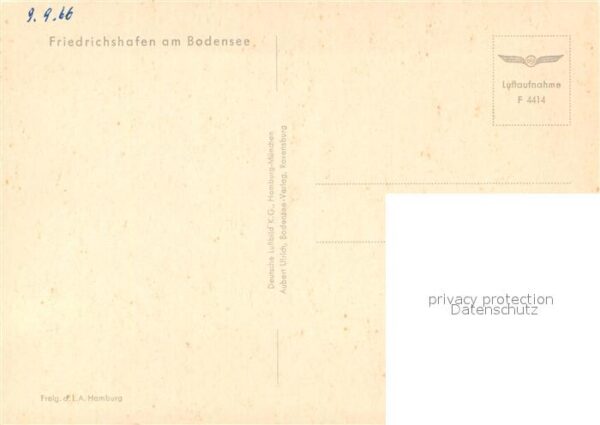 Friedrichshafen Bodensee Fliegeraufnahme – Bild 2