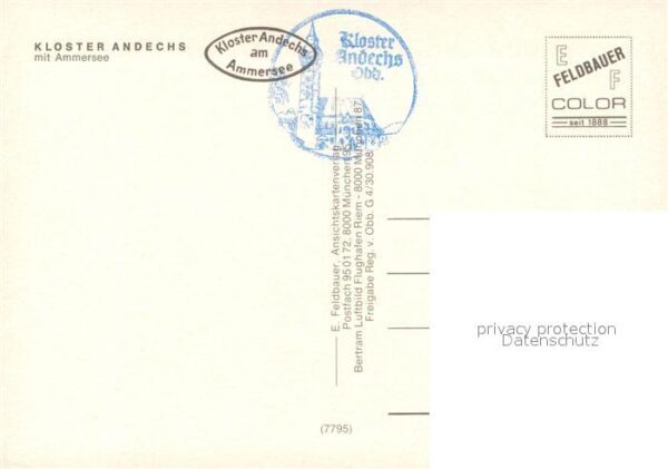Andechs Kloster Ammersee Fliegeraufnahme – Bild 2