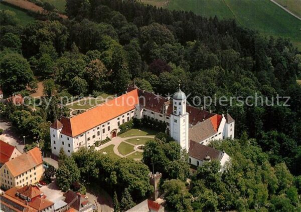 Kirchheim Schwaben Fuggerschloss Fliegeraufnahme