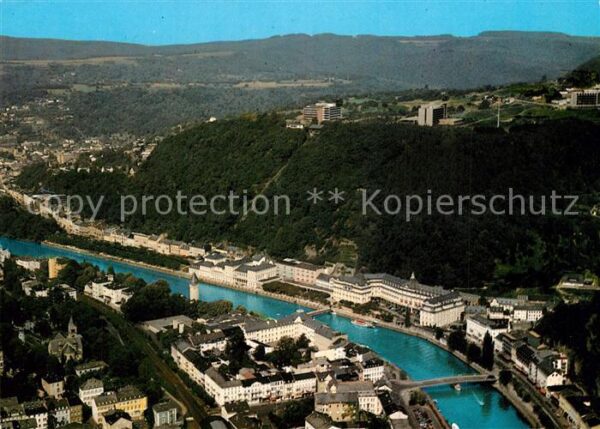 Bad Ems Kurort an der Lahn Fliegeraufnahme