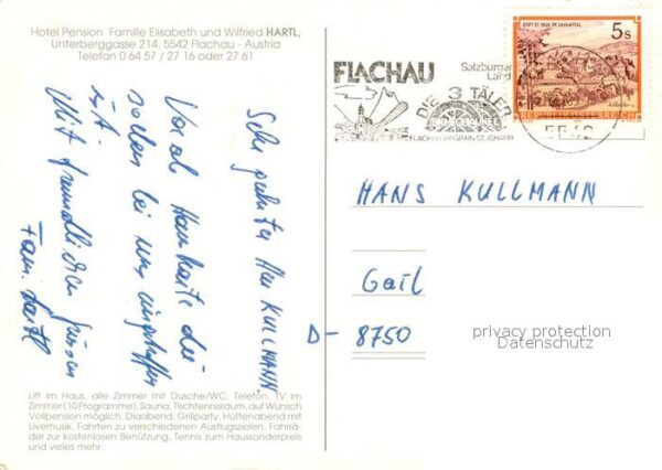 Flachau Hotel Pension Hartl – Bild 2