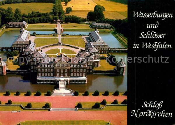 Nordkirchen Schloss Nordkirchen Fliegeraufnahme Ser
