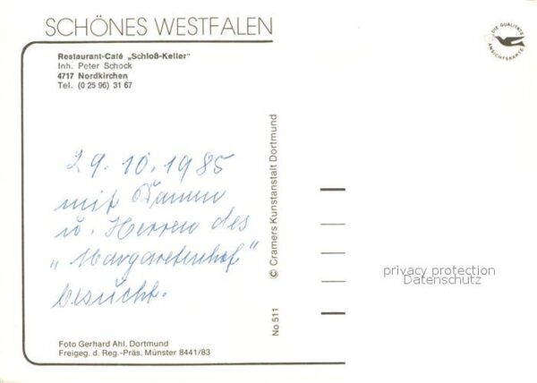 Nordkirchen Schloss Nordkirchen Fliegeraufnahme Ser – Bild 2
