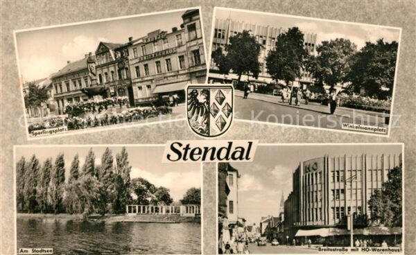 Stendal Sperlingsplatz Stadtsee Breite-Strasse