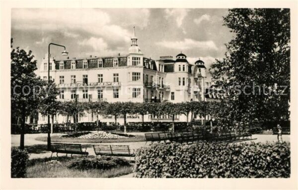 Zinnowitz Ostseebad FDGB-Heim Glückauf