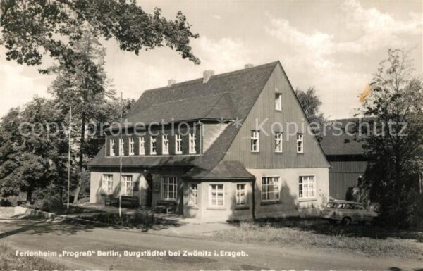 Burgstaedtel Dohna Ferienheim Progreß Berlin bei Zwönitz