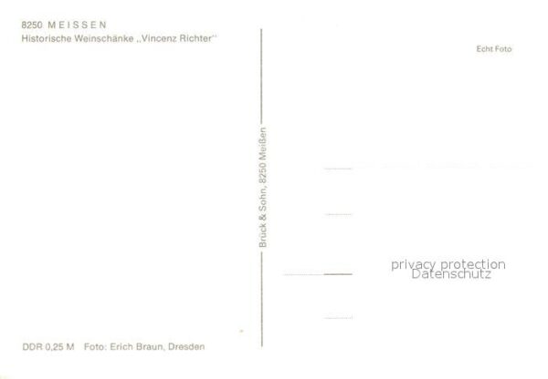 Meissen Elbe Sachsen Weinschänke Vincenz Richter – Bild 2