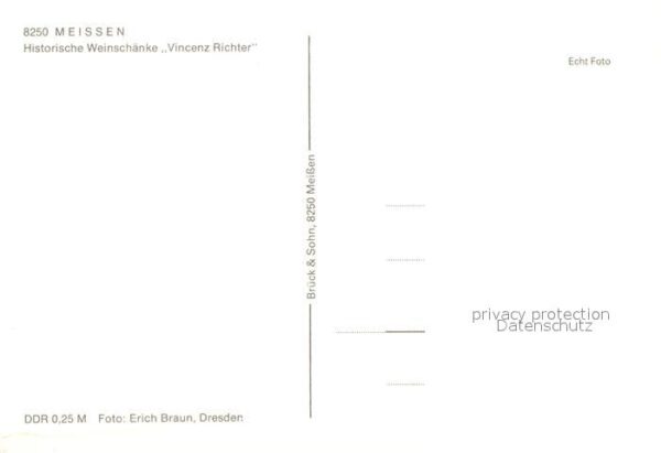 Meissen Elbe Sachsen Weinschänke Vincenz Richter – Bild 2