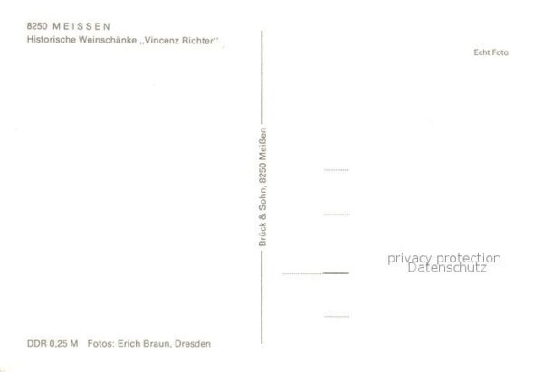Meissen Elbe Sachsen Historische Weinschänke Vincenz Richter – Bild 2