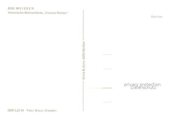 Meissen Elbe Sachsen Historische Weinschänke Vincenz Richter – Bild 2