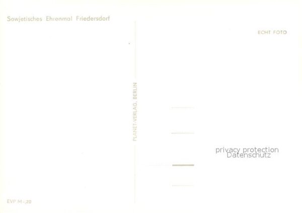 Friedersdorf Loebau Sowjetisches Ehrenmal – Bild 2