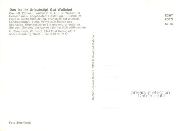 Heringsdorf Ostseebad Usedom Gut Wulfshof – Bild 2