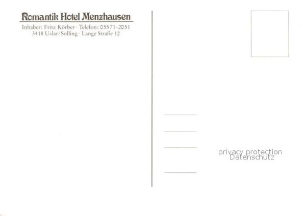 Uslar Solling Romantik Hotel Menzhausen Fachwerk – Bild 2