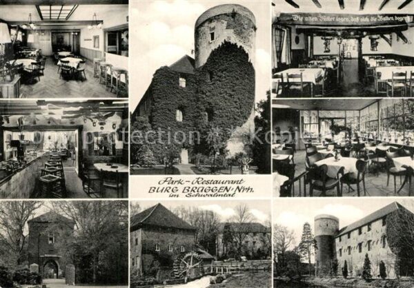 Brueggen Niederrhein Park-Restaurant Burg Brüggen