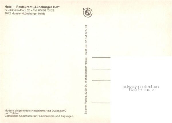Munster Oertze Hotel Restaurant Lüneburger Hof – Bild 2