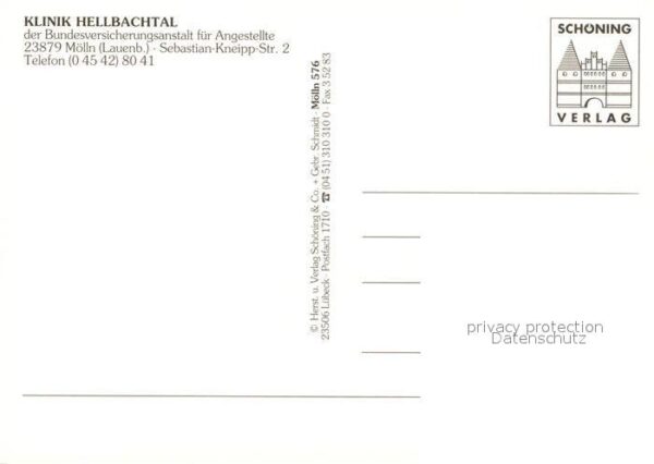 Moelln Lauenburg Klinik Hellbachtal Fliegeraufnahme – Bild 2