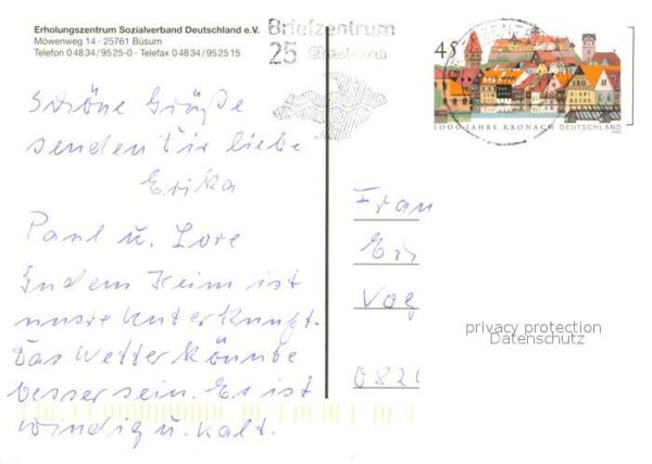 Buesum Nordseebad Erholungszentrum Sozialverband Deutschl – Bild 2