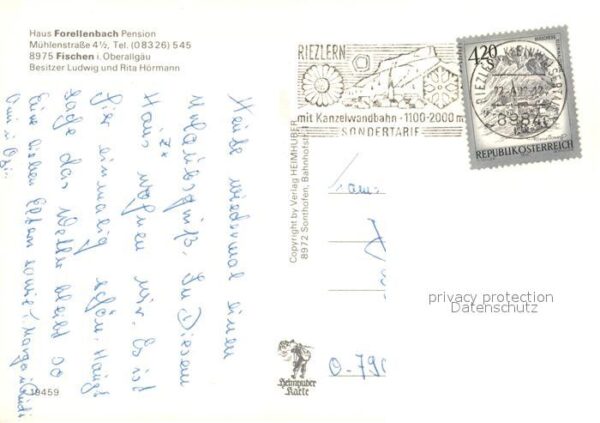 Fischen Allgaeu Pension Forellenbach – Bild 2