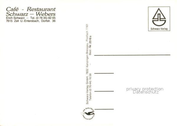 Zell Wiesental Cafe Restaurant Schwarz-Webers – Bild 2