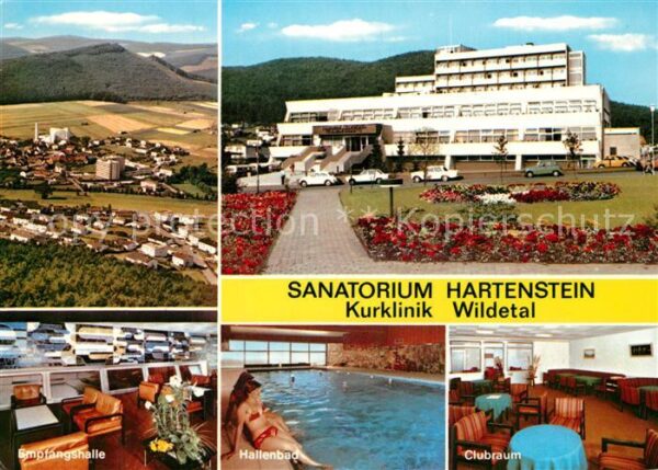 Bad Wildungen Sanatorium Hartenstein Wildetal Schwimm