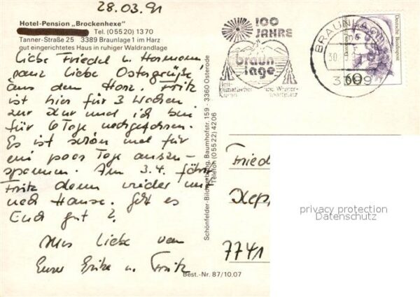 Braunlage Hotel Pension Brockenhexe – Bild 2
