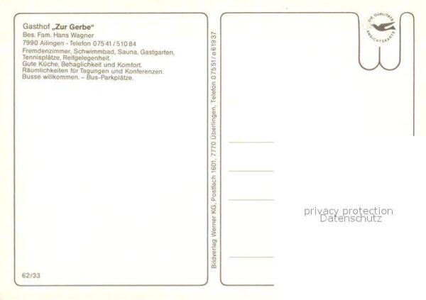 Ailingen Gasthaus Zur Gerbe – Bild 2