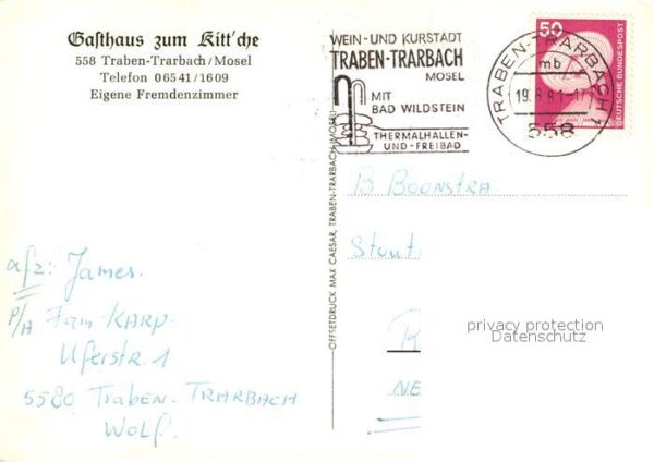 Traben-Trarbach Gasthaus zum Kittche – Bild 2
