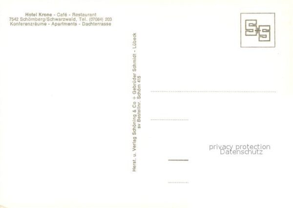 Schoemberg Schwarzwald Hotel Krone – Bild 2