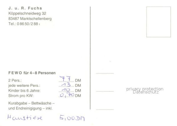 Marktschellenberg J. und R. Fuch Ferienhaus Stadlerlehen – Bild 2