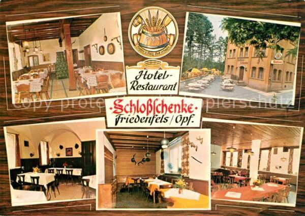 Friedenfels Schloßschenke Hotel Restaurant