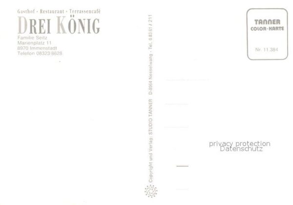 Immenstadt Allgaeu Gasthaus Restaurant Cafe Drei König – Bild 2