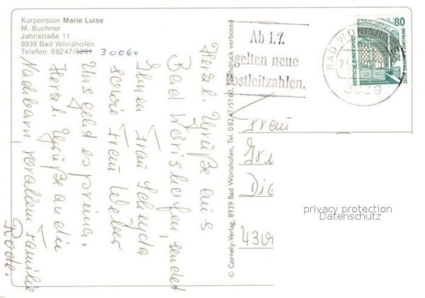 Bad Woerishofen Kurpension Marie Luise – Bild 2