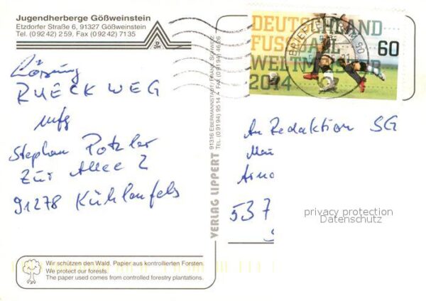 Goessweinstein Jugendherberg – Bild 2