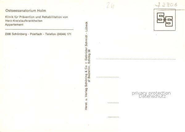 Schoenberg Holstein Ostseesanatorium HOlm Appartement – Bild 2