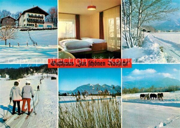Uebersee Gasthaus Zur schönen Aussicht Pferde La