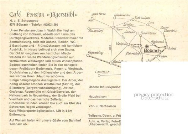 Boebrach Restaurant Cafe Pension Jägerstübl – Bild 2