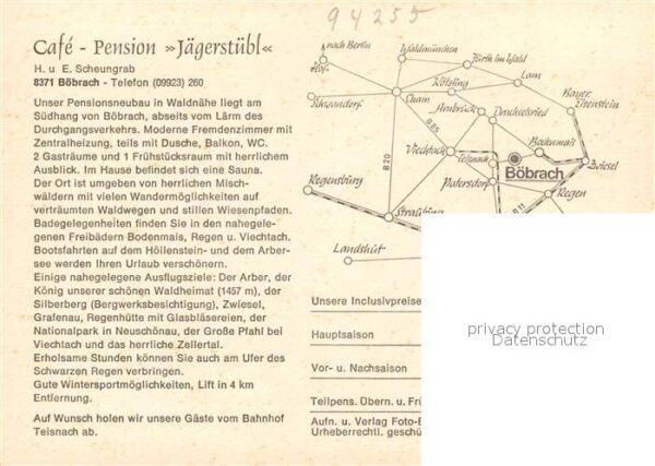 Boebrach Restaurant Cafe Pension Jägerstübl – Bild 2